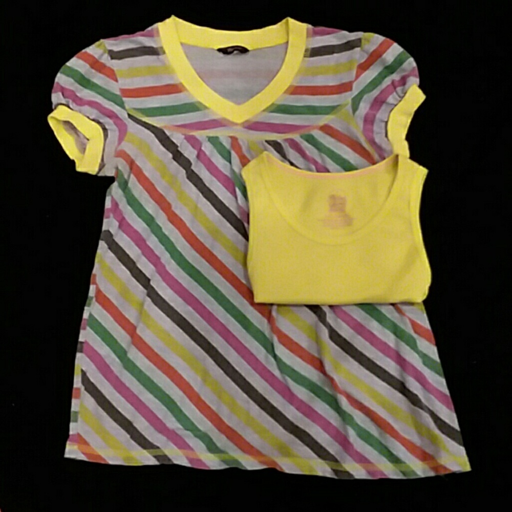 ☆Girls Shirt with Tank